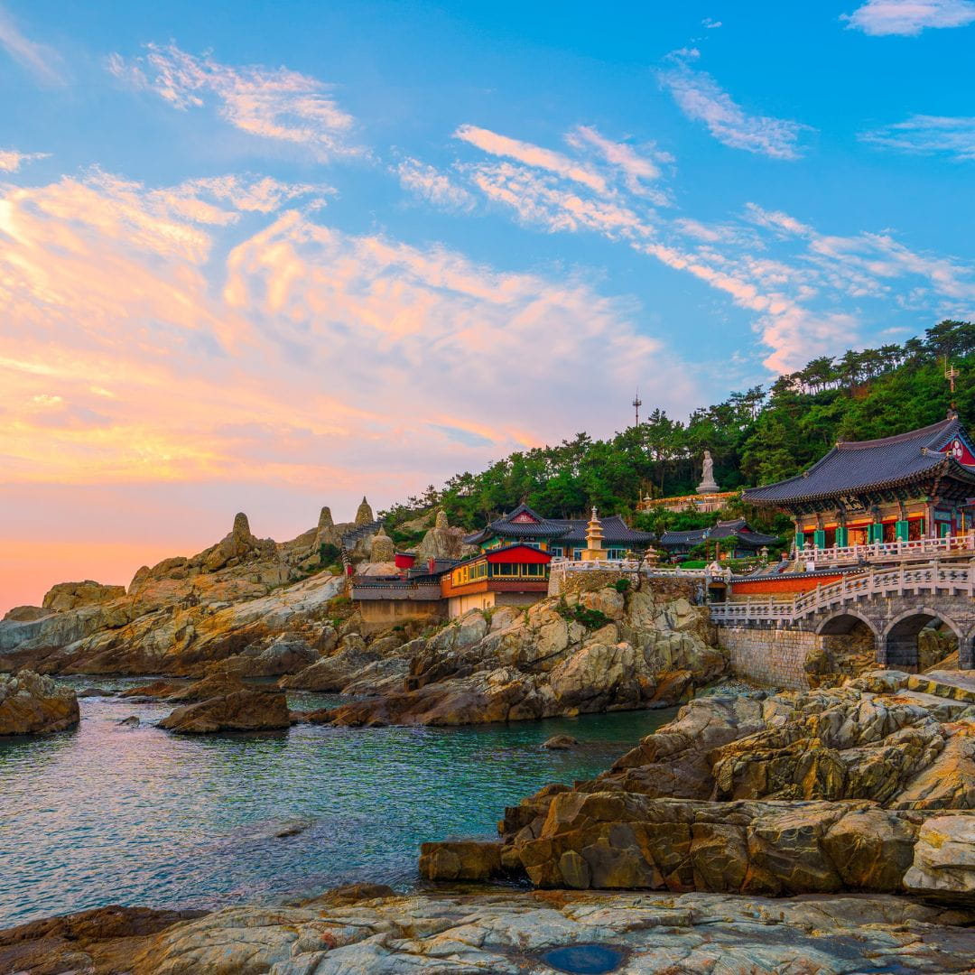 Zuid-Korea van Oost naar Zuid